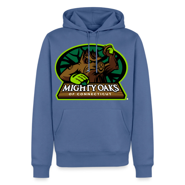 Mighty Oaks of Connecticut Premium Adult Hoodie - stone blue 