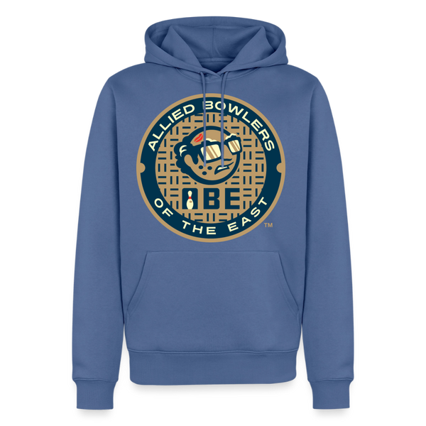 ABE Bowling Premium Adult Hoodie - stone blue 