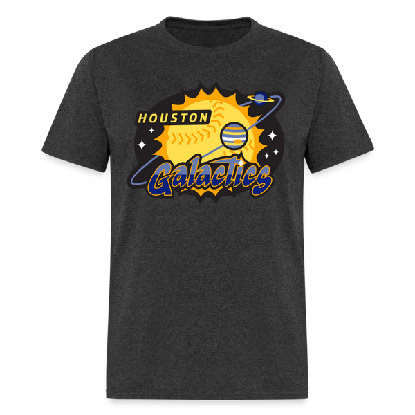 Houston Galactics Unisex T-Shirt - heather black