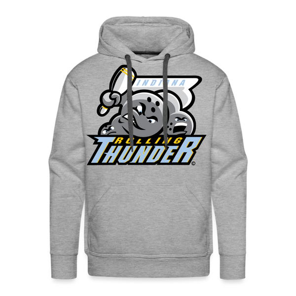 Indiana Rolling Thunder Premium Adult Hoodie - heather grey