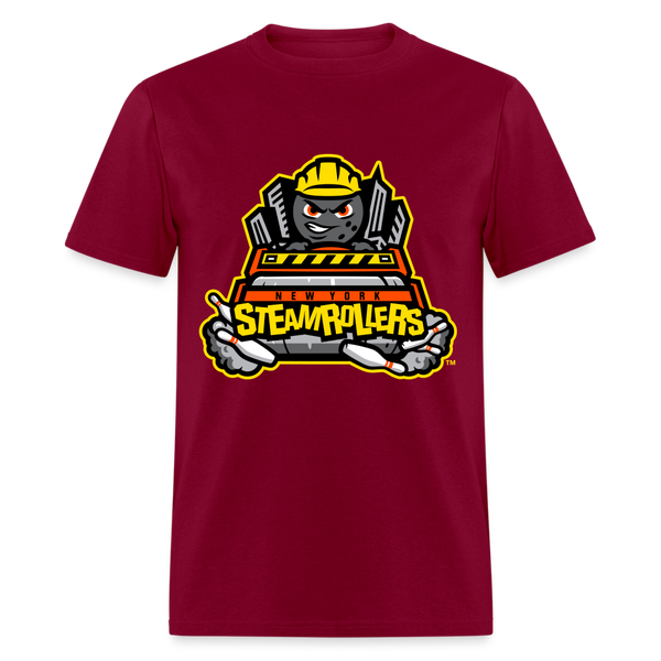 New York Steamrollers Unisex T-Shirt - burgundy