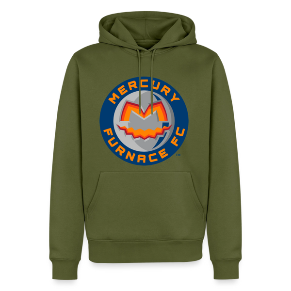 Mercury Furnace FC Premium Adult Hoodie - khaki green 
