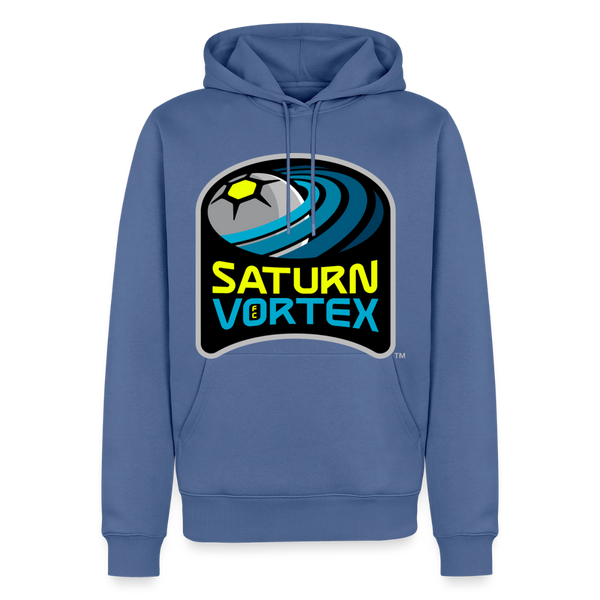 Saturn Vortex FC Premium Adult Hoodie - stone blue 
