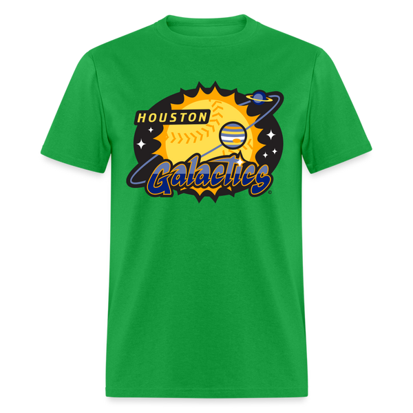 Houston Galactics Unisex T-Shirt - bright green