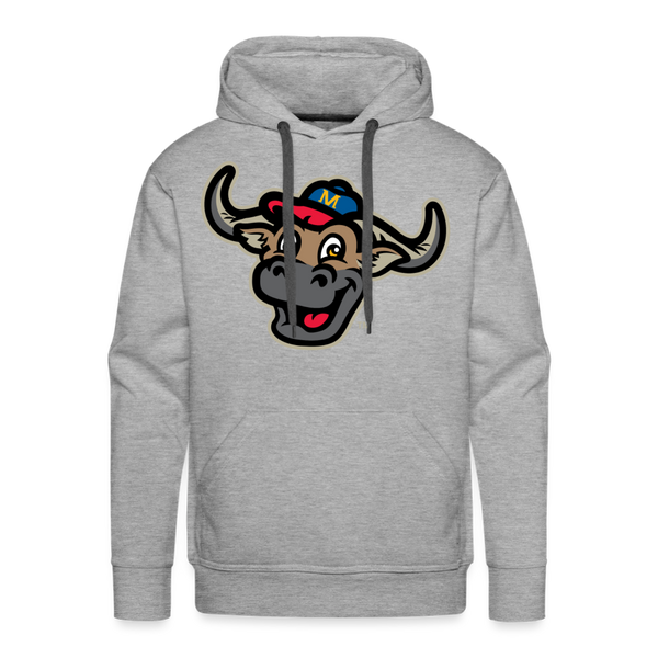 Mindanao Motoristas Carabao Premium Adult Hoodie - heather grey