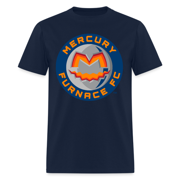 Mercury Furnace FC Unisex T-shirt - navy