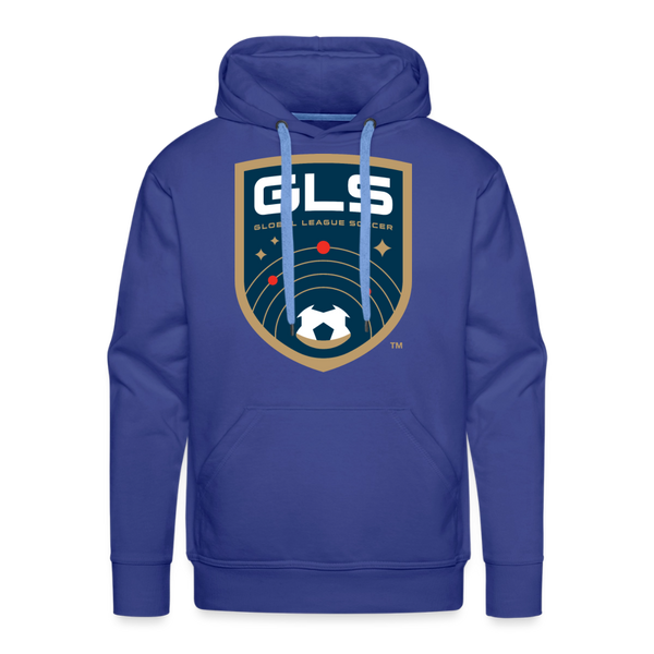 Global League Soccer Premium Adult Hoodie - royal blue