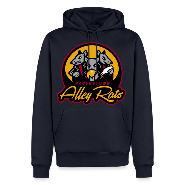Hagerstown Alley Rats Premium Adult Hoodie - navy