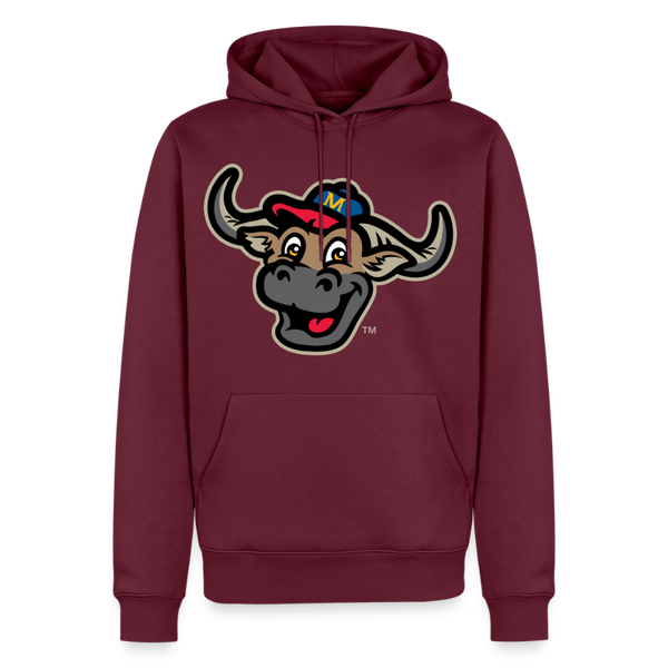 Mindanao Motoristas Carabao Premium Adult Hoodie - burgundy