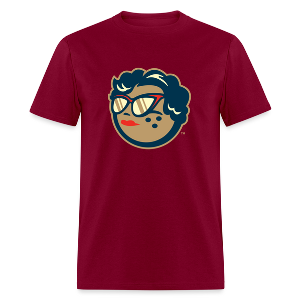 MABL Bowling Icon T-Shirt - burgundy