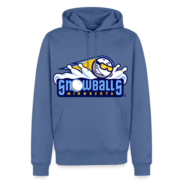 Minnesota Snowballs Premium Adult Hoodie - stone blue 
