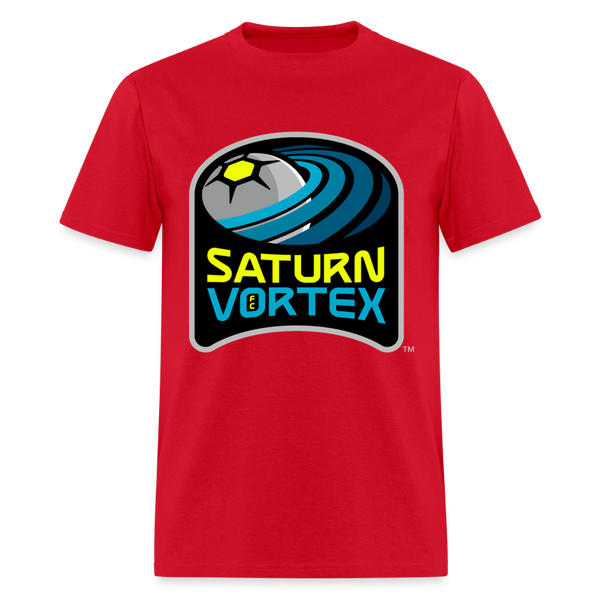 Saturn Vortex FC Unisex T-shirt - red