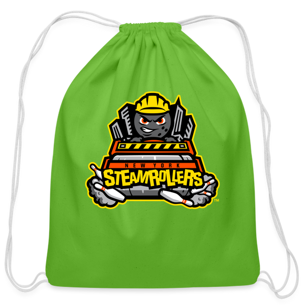 New York Steamrollers Cotton Drawstring Bag - clover