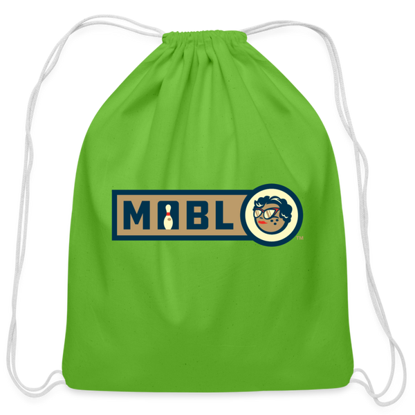 MABL Bowling Cotton Drawstring Bag - clover