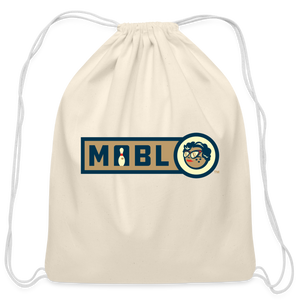 MABL Bowling Cotton Drawstring Bag - natural