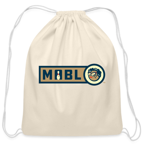 MABL Bowling Cotton Drawstring Bag - natural
