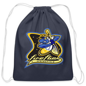 Springfield Fireflies Cotton Drawstring Bag - navy