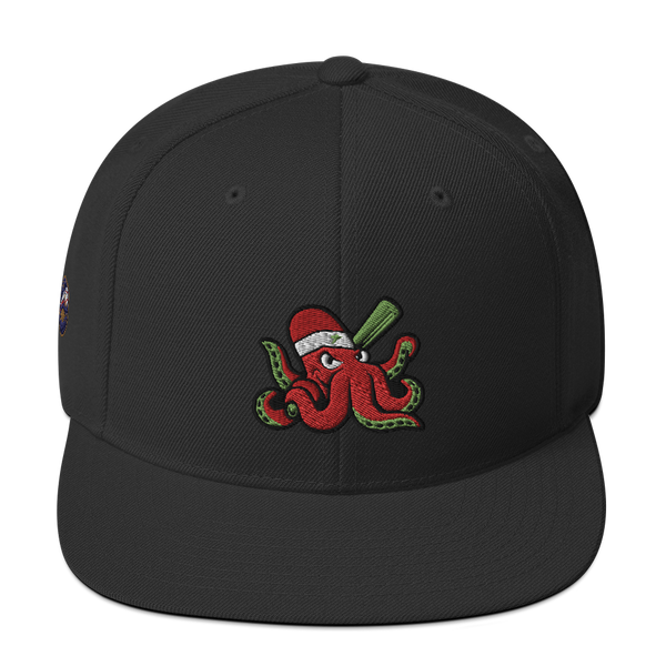 Tokyo Wasabi Octopus Snapback Hat