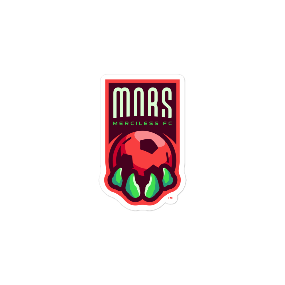 Mars Merciless FC bubble-free sticker