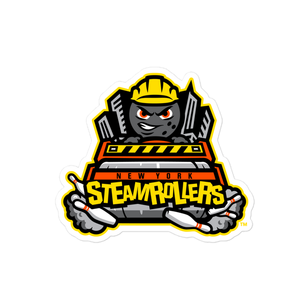 New York Steamrollers bubble-free sticker