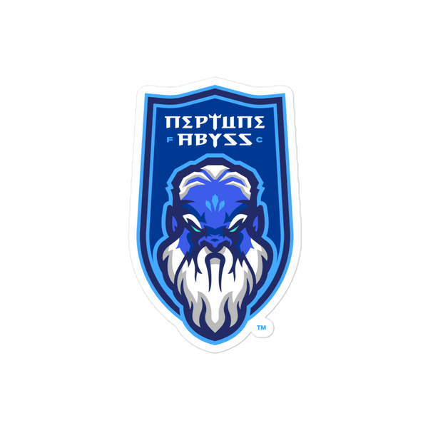 Neptune Abyss FC bubble-free sticker