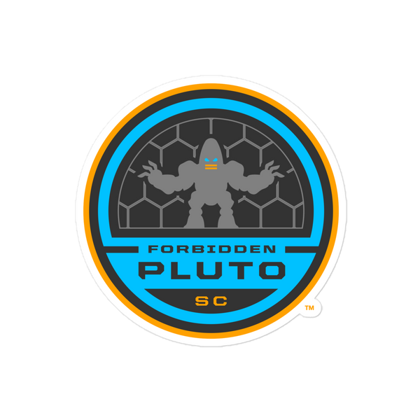 Forbidden Pluto SC bubble-free sticker