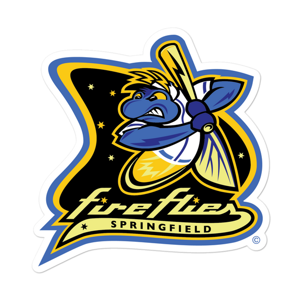 Springfield Fireflies bubble-free sticker