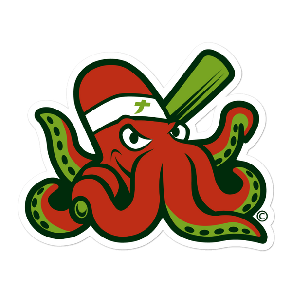Tokyo Wasabi Octopus bubble-free sticker