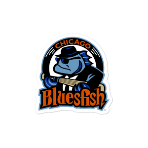 Chicago Bluesfish bubble-free sticker