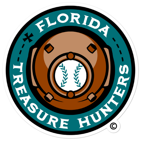 Florida Treasure Hunters bubble-free sticker