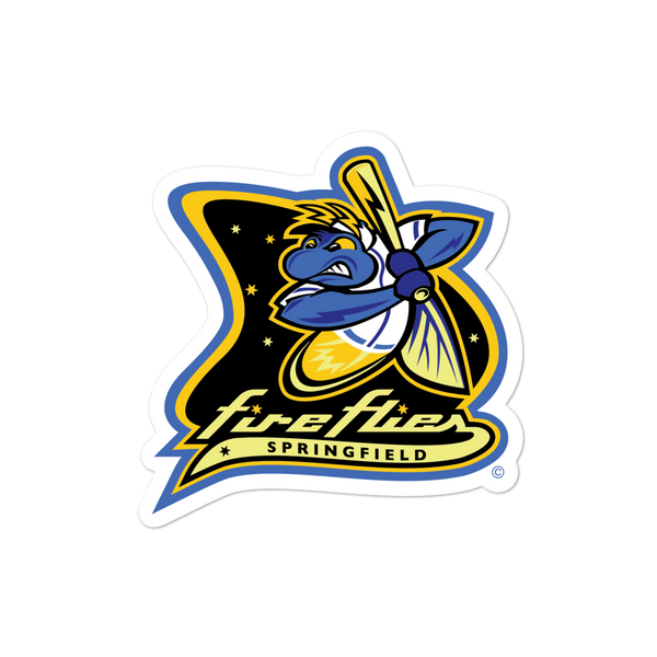 Springfield Fireflies bubble-free sticker