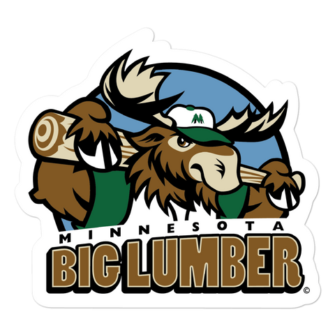 Minnesota Big Lumber bubble-free sticker