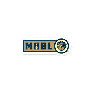 MABL Bowling Horizontal Logo bubble-free sticker