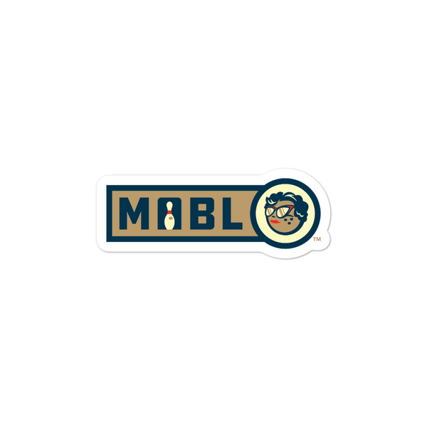 MABL Bowling Horizontal Logo bubble-free sticker