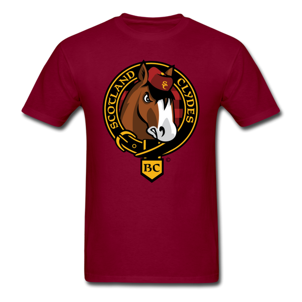 Scotland Clydes Unisex Classic T-Shirt - burgundy