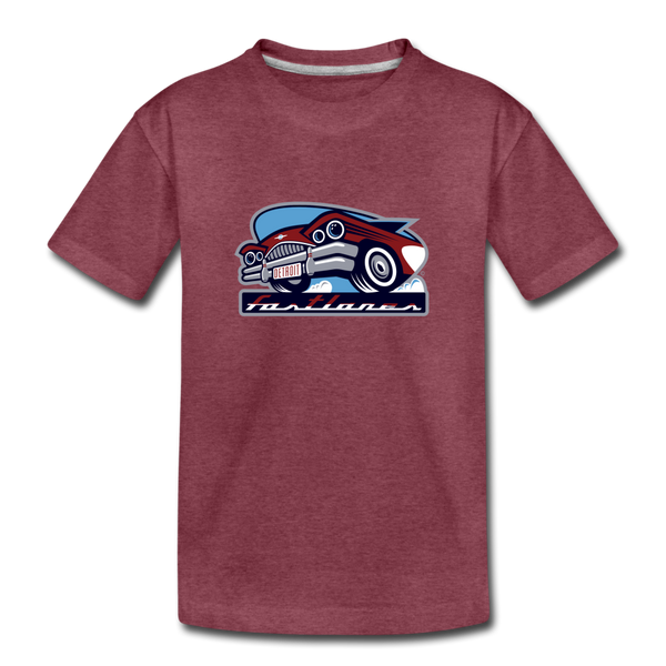 Detroit Fastlanes Kids' Premium T-Shirt - heather burgundy
