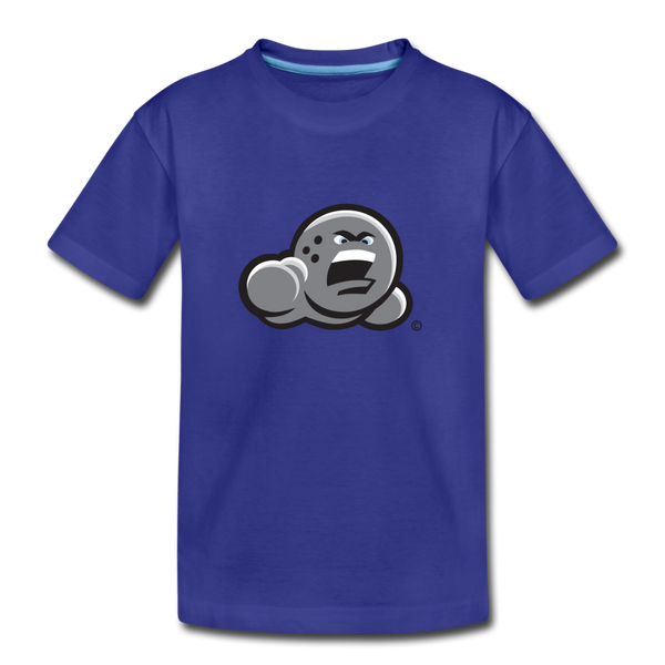 Indiana Rolling Thunder Mascot Kids' Premium T-Shirt - royal blue