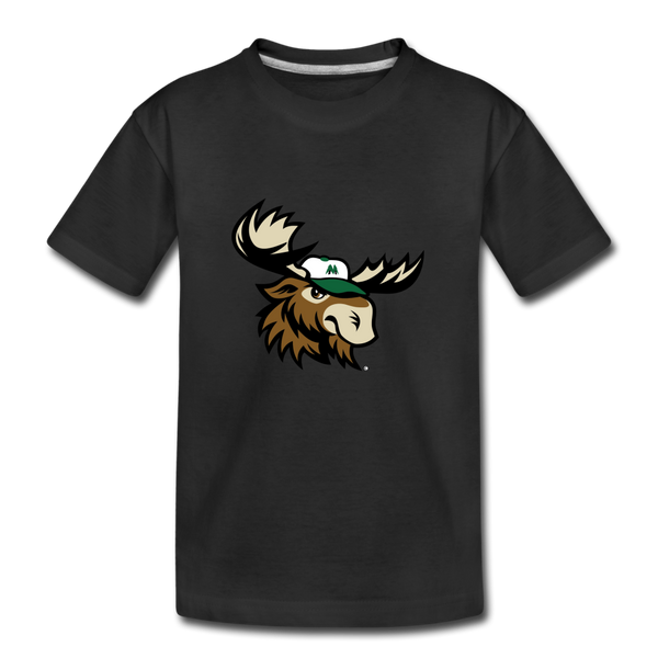 Minnesota Big Lumber Moose Mascot Kids' Premium T-Shirt - black