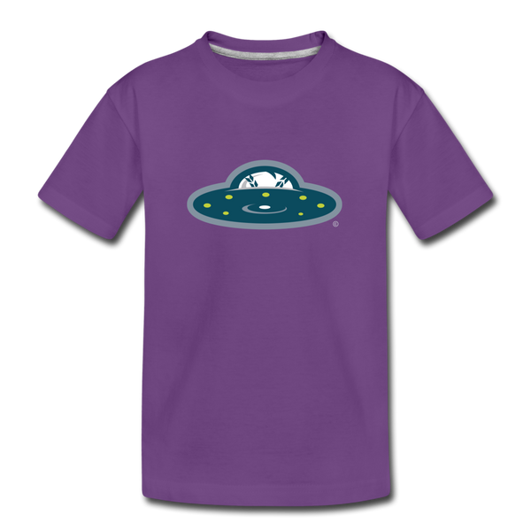 New York Invaders Saucer Kids' Premium T-Shirt - purple