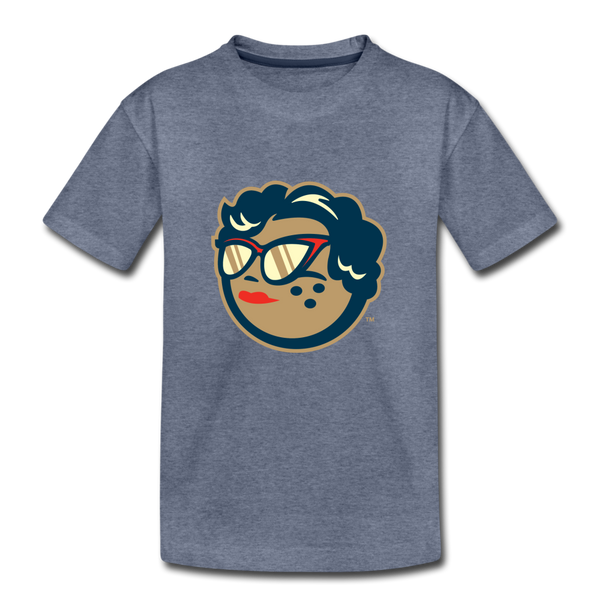 MABL Icon Kids' Premium T-Shirt - heather blue