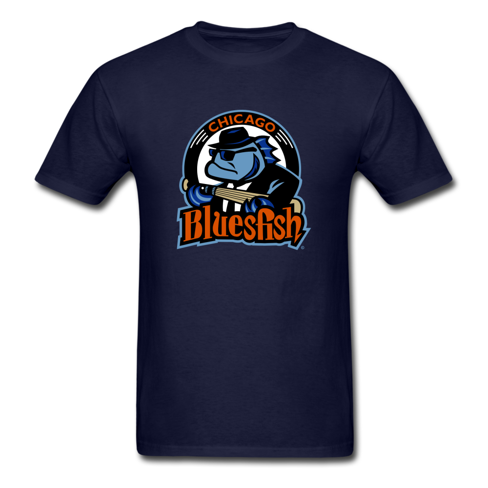 Chicago Bluesfish Unisex Classic T-Shirt - navy