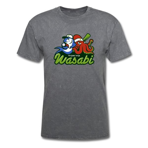 Tokyo Wasabi Unisex Classic T-Shirt - mineral charcoal gray