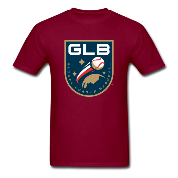 Global League Baseball Unisex Classic T-Shirt - burgundy