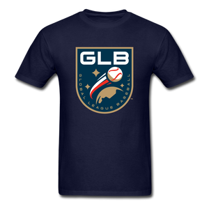 Global League Baseball Unisex Classic T-Shirt - navy