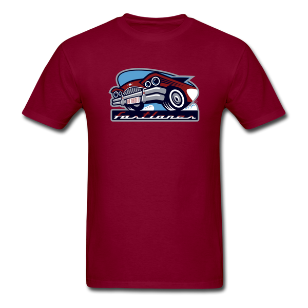 Detroit Fastlanes Unisex Classic T-Shirt - burgundy