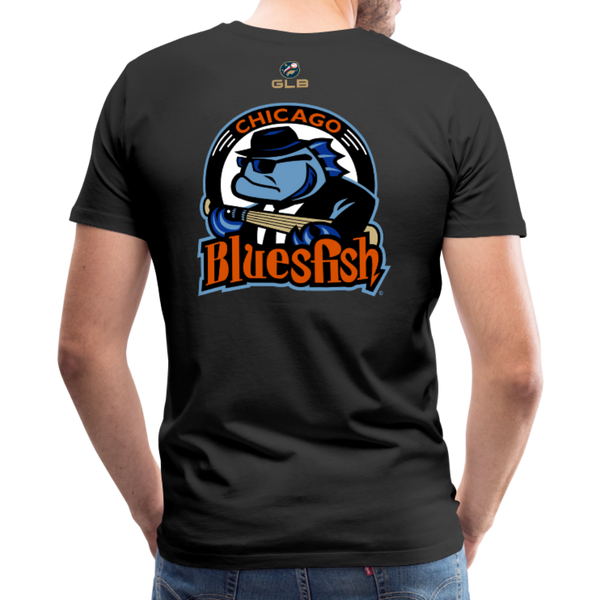 Chicago Bluesfish Men's Premium T-Shirt - black