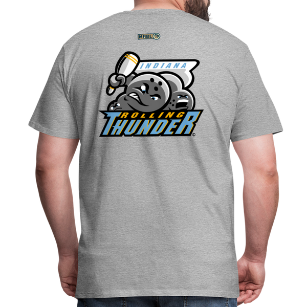 Indiana Rolling Thunder Men's Premium T-Shirt - heather gray