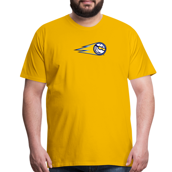 Minnesota Snowballs Men's Premium T-Shirt - sun yellow