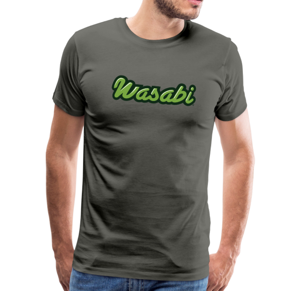 Tokyo Wasabi Men's Premium T-Shirt - asphalt gray