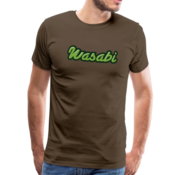 Tokyo Wasabi Men's Premium T-Shirt - noble brown